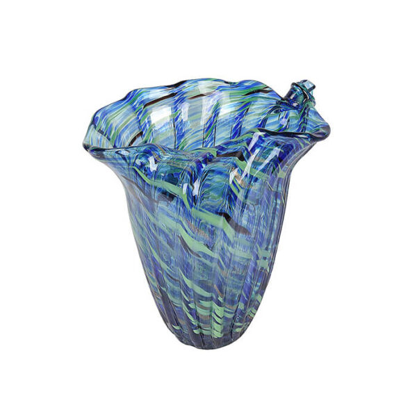 decorative-glass-vase-blue-786276