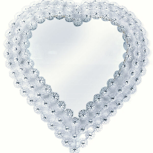 accent-wall-mirror-metal-heart-shaped-set-in-silver-frame-and-stones-462361