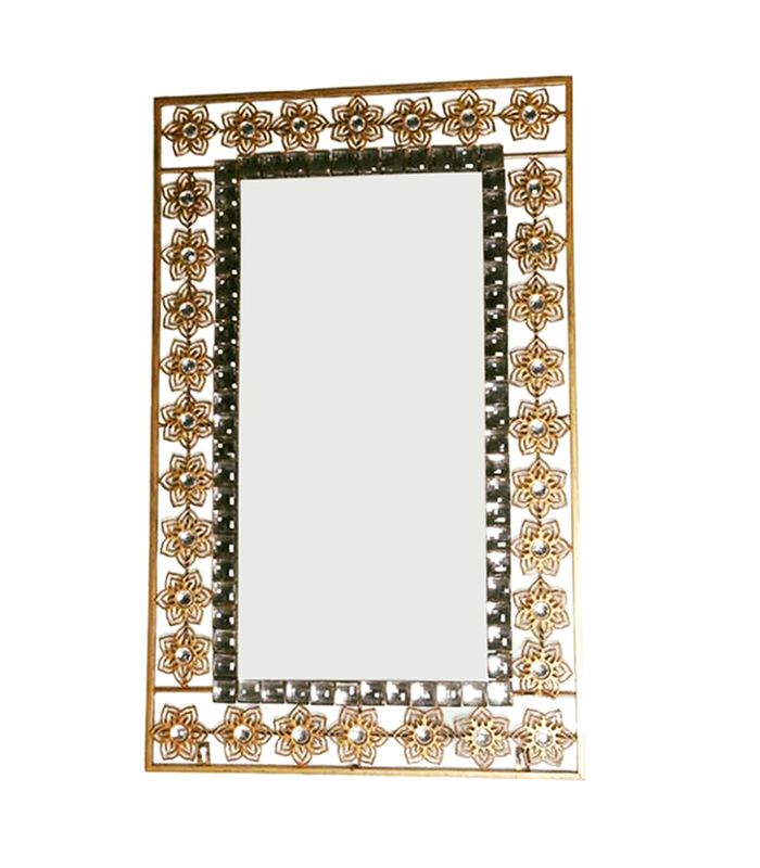 accent-wall-mirror-metal-rectangle-with-antique-copper-stones-630264