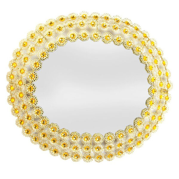 accent-wall-mirror-metal-round-with-gold-filigree-frame-and-stones-838612