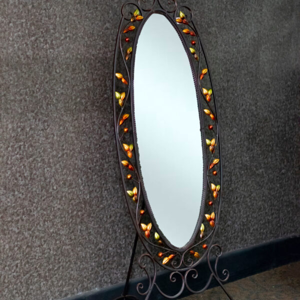 6-tall-black-antique-mirror-with-stand-318975